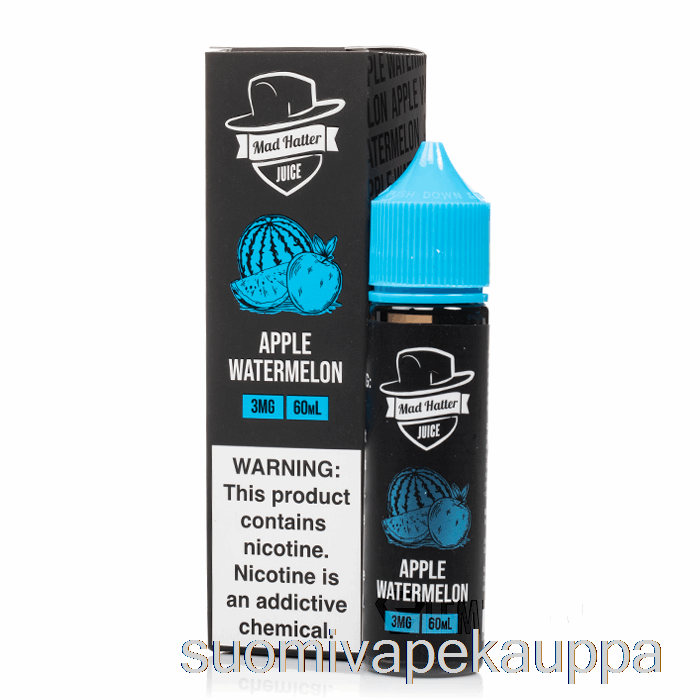 Vape Nesteet Omena Vesimeloni - Hullu Hatuntekijä - 60ml 3mg